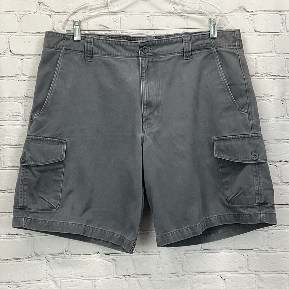 The North Face Cargo Shorts Men's Size 38 Gray Outdoor Workwear Hiking Vacation